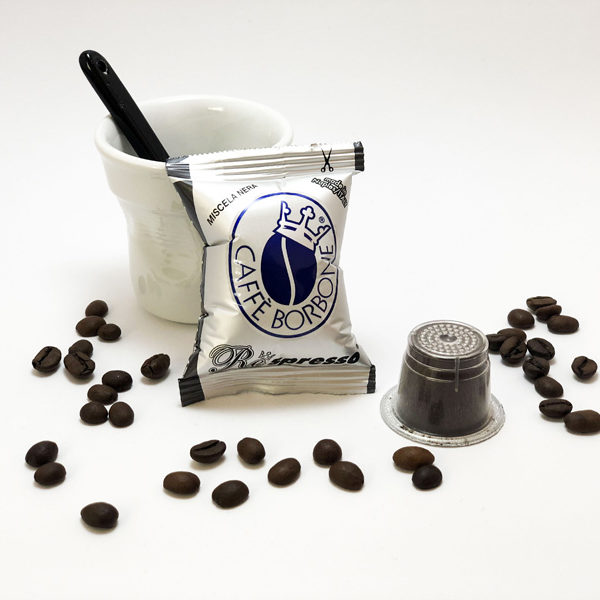 Capsules Caffè Borbone Respresso – Black Blend – Compatible Nespresso