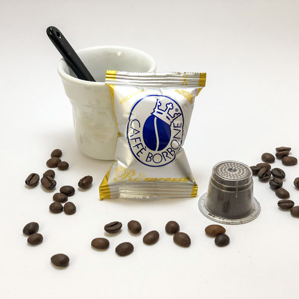 Capsules Caffè Borbone Respresso – Gold Blend – Compatible Nespresso