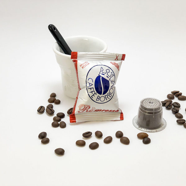 Capsule Compatibili Nespresso-Caffè Borbone Respresso – Miscela Rossa-100pz