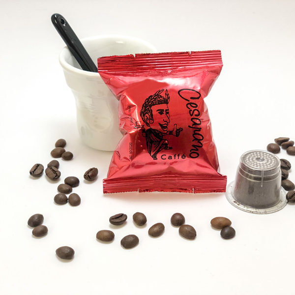 Capsula Compatibile Nespresso- Caffè Cesarano – Miscela Tiberio-100pz