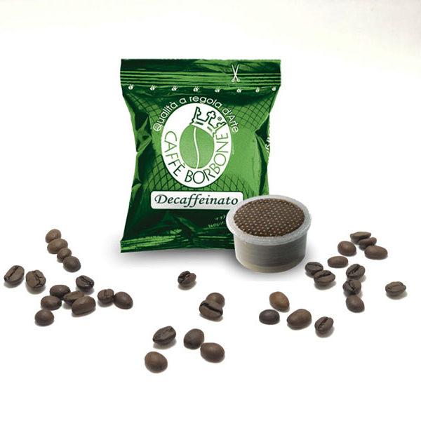 Capsule Compatibili Lavazza Espresso- Caffè Borbone-Miscela Decaffeinato- Point 100 pz