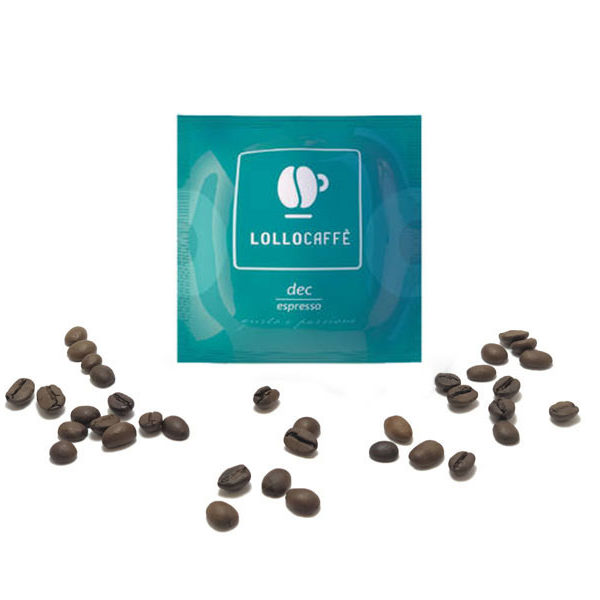 Caffè Lollo Decaffeinated – Light blue blend – 150 Coffee Pods