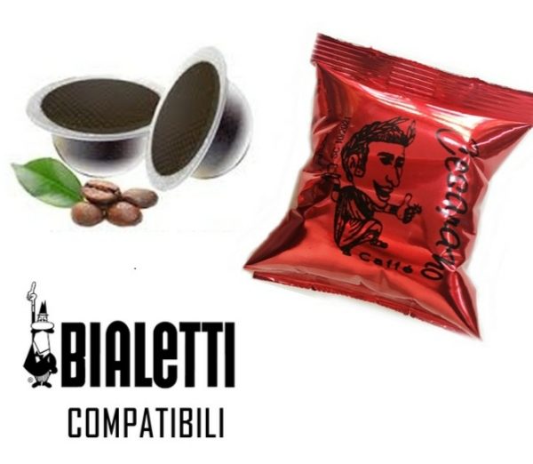 Capsule Compatibili  Bialetti- Caffè Cesarano Miscela Tiberio -100pz